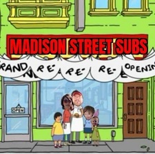 Madison Street Sub Logo