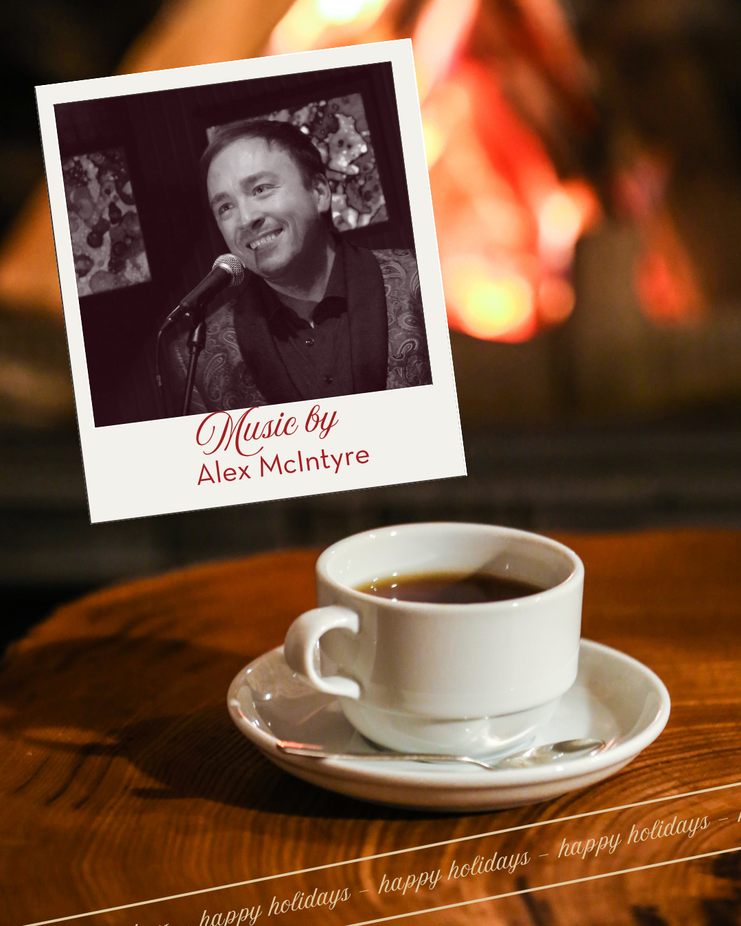 Fireside Jazz Lunch featuring music by Alex McIntyre