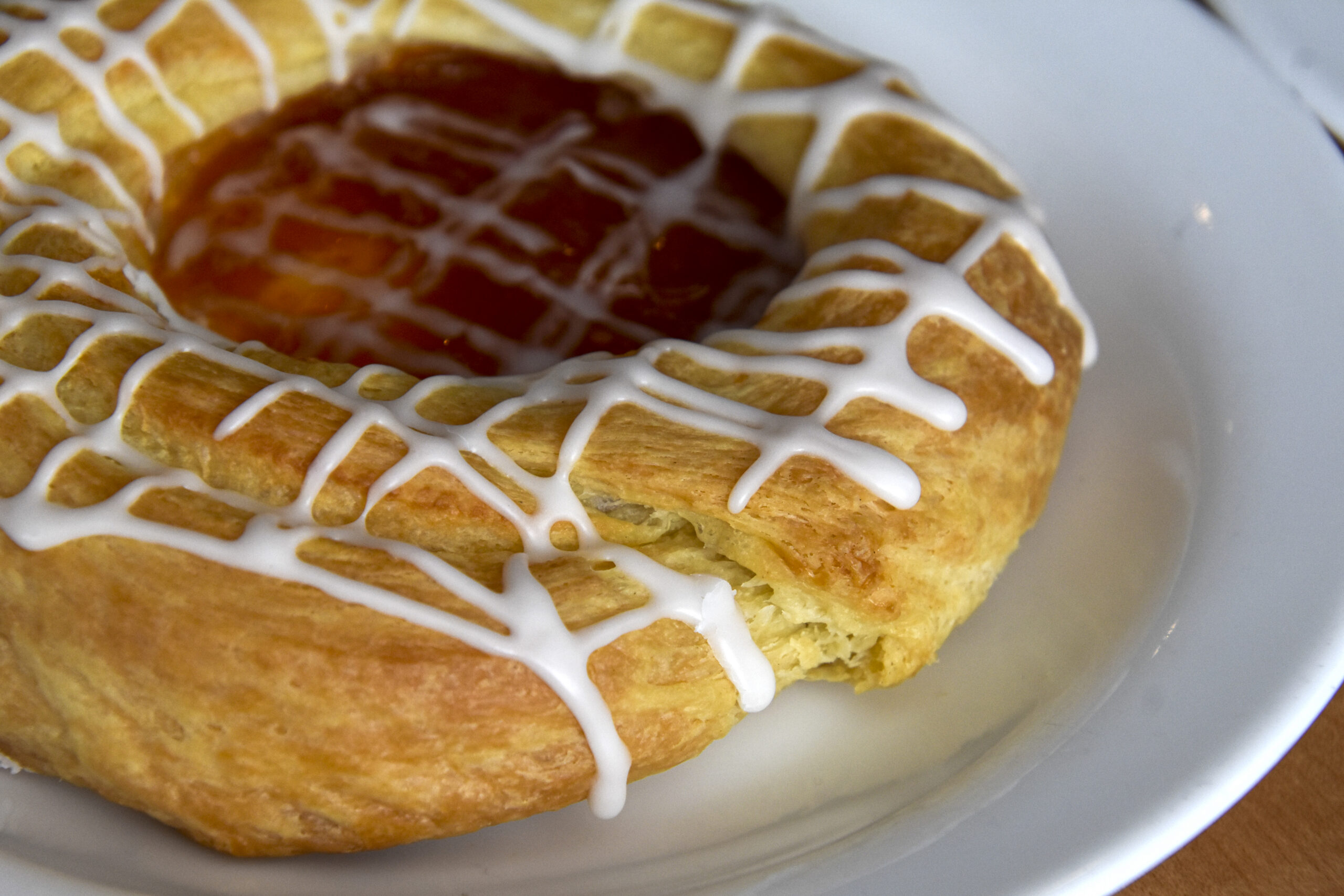 Iced Danish pastry