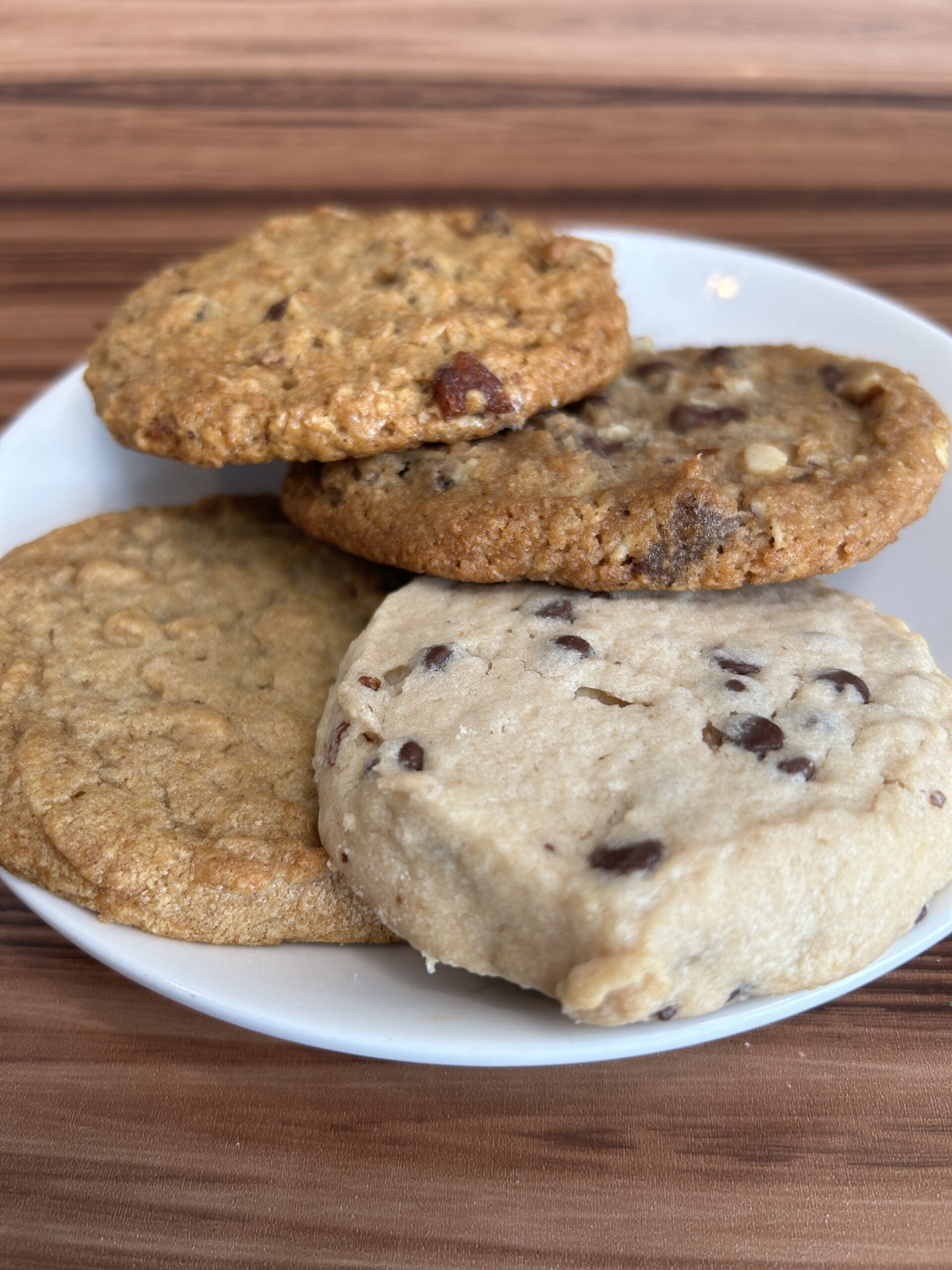 Assorted gourmet cookies